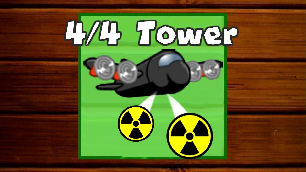 The 4-4 Monkey Ace Mod - Spectre Ground Zero! | Bloons TD Battles 