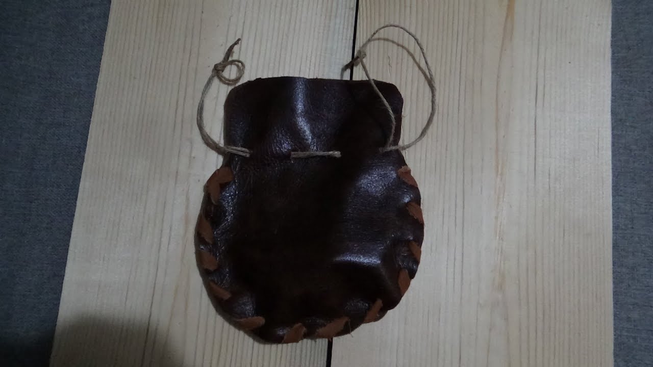 Kese Yapımı Deri kese Nasıl yapılır (How to make a Leather pouch)