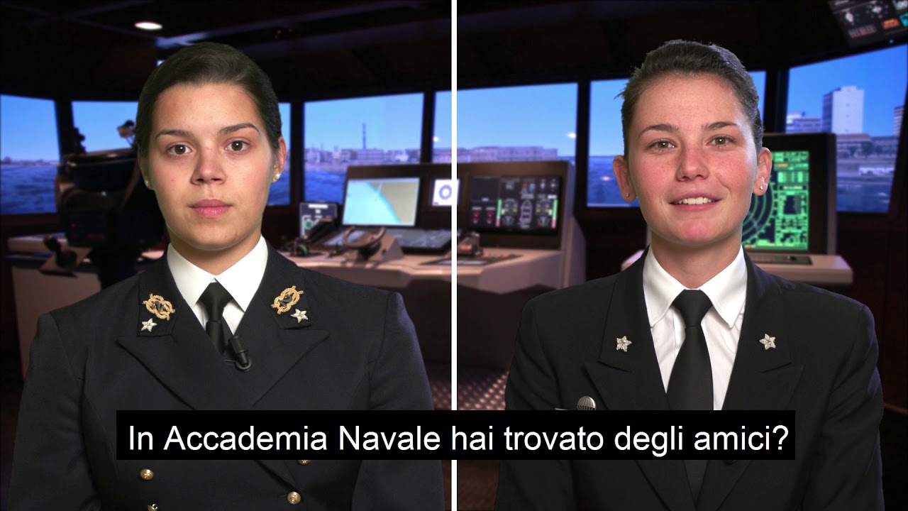 Intervista doppia a due allievi dell'Accademia Navale