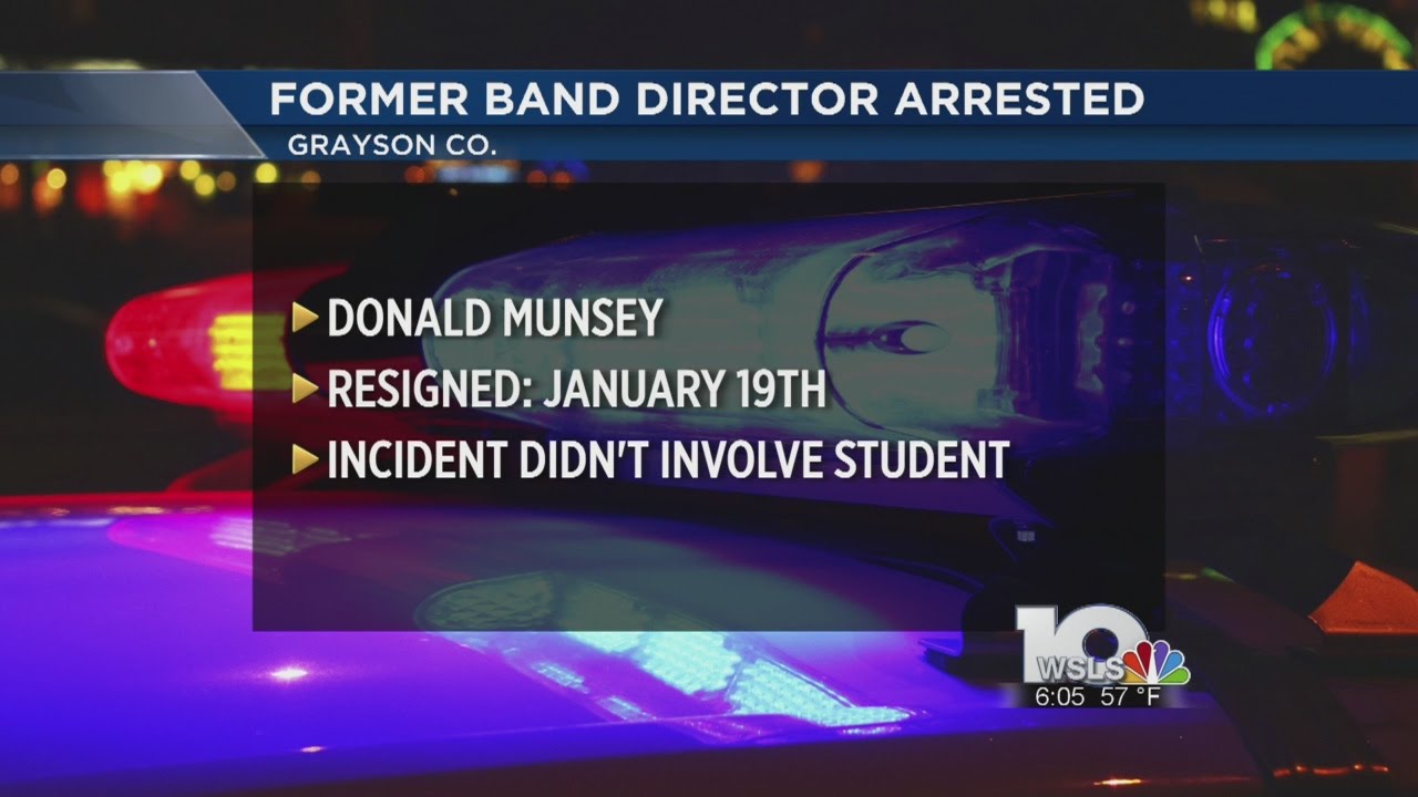 Former Grayson County school band director charged with sexual battery