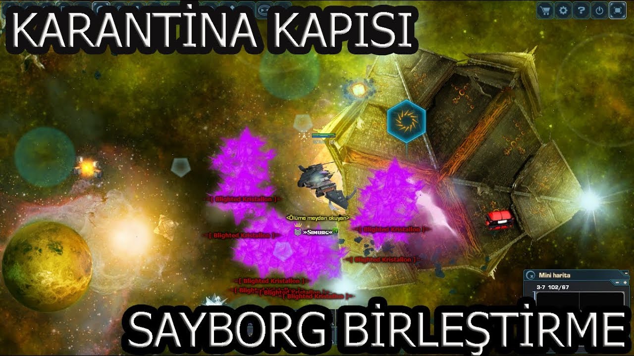 Darkorbit Karantina kapısı ( Sayborg birleştirme)