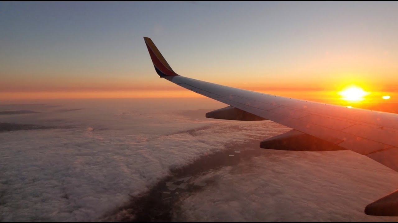 Расслабиться. Спать. Самолет / Airplane Window View. Full Flight [4K UHD]