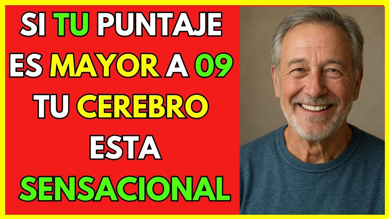 TU CEREBRO AÚN ESTÁ BIEN — ¡SI PUEDES OBTENER UNA PUNTUACIÓN DE 9  SOBRE 30! 🧠💡