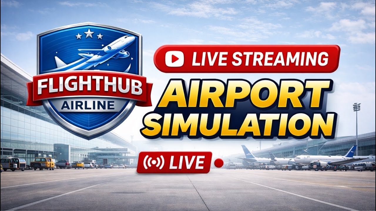 World of Airports Gameplay 🔴 | PrimeAir Alliance | FlightHub Airline | Flying Operations & Contracts