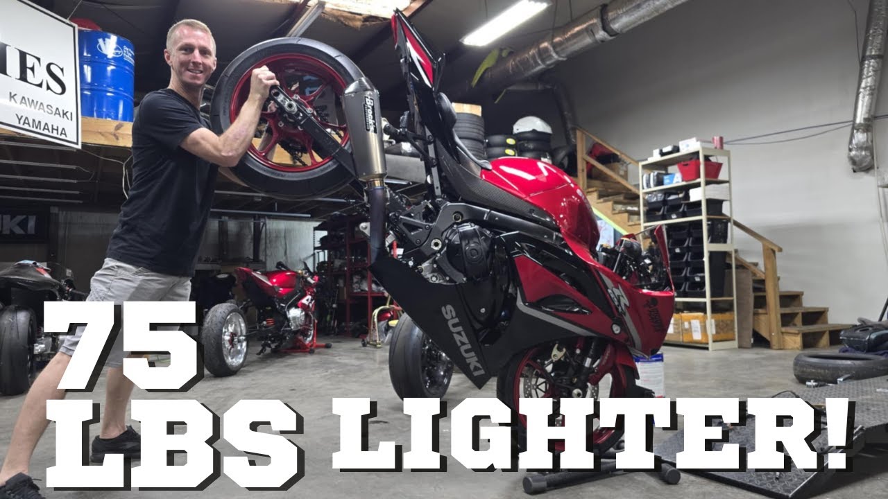 Did These Upgrades Make Our 2025 GSXR 1000 Too Light?
