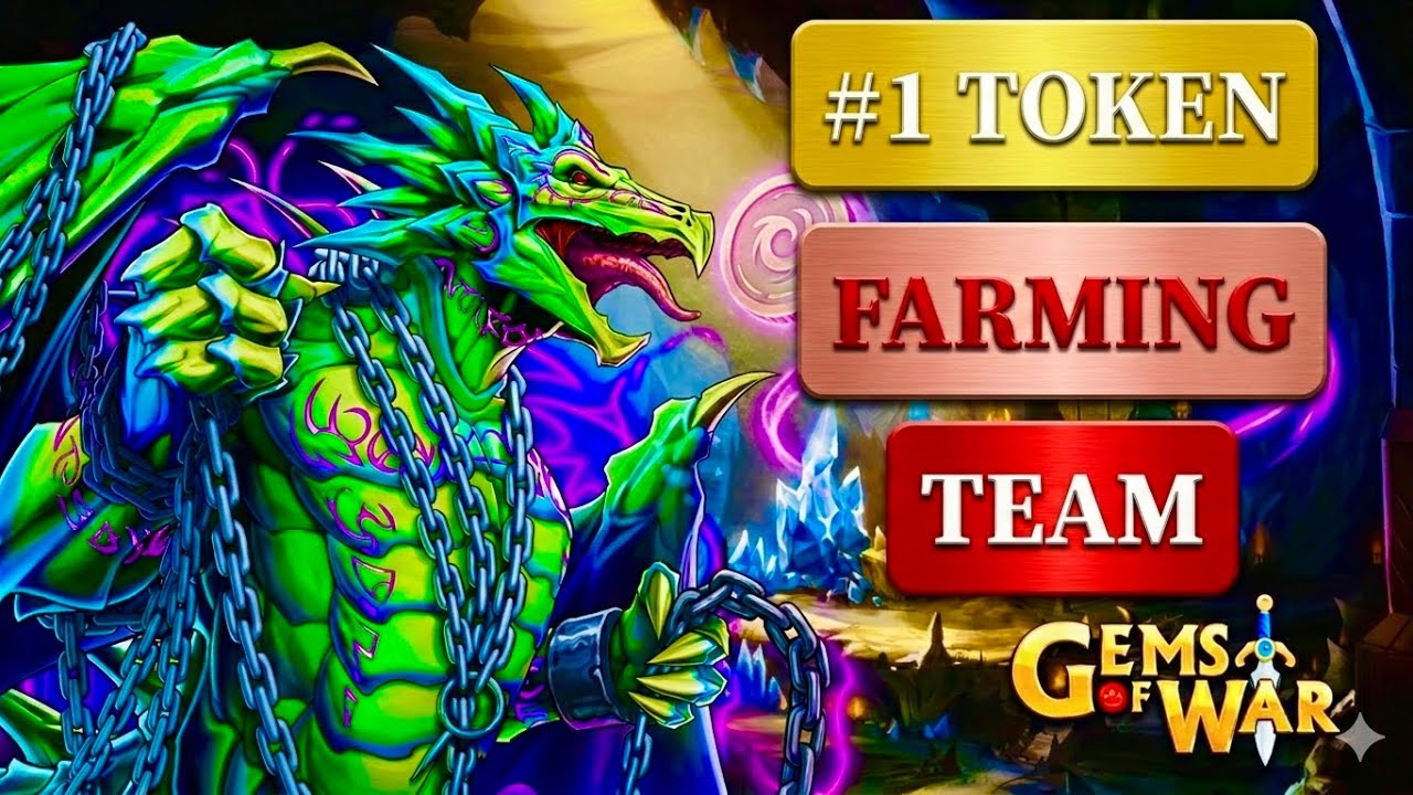 2 SHOT EVERYWHERE | Gems of War New Superfast Evil Dragon Team That Works Everywhere In Explore