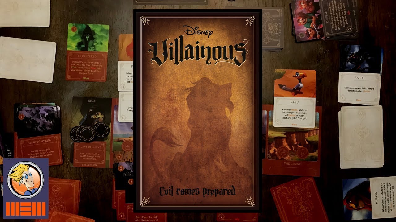 Villainous: Evil Comes Prepared — Fun & Board Games w/ WEM