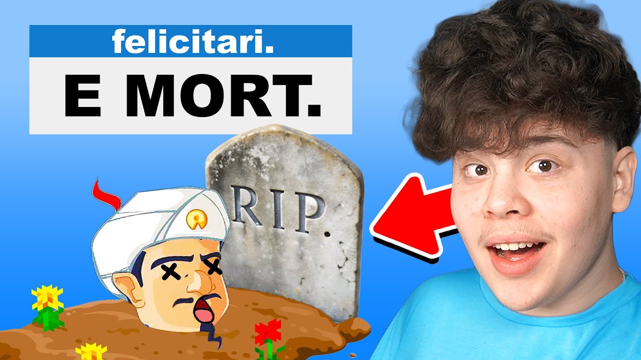 L-am *OMORAT* pe Akinator..