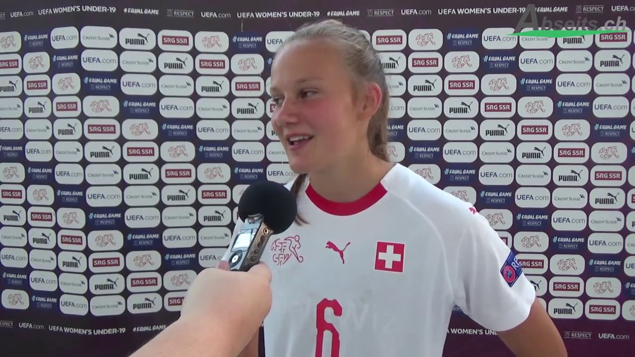 Alisha Lehmann, Malin Gut, G&eacute;ry Reuteler, Nora H&auml;uptle - #NORSUI #WU19EURO - Auf gleicher H&ouml;he E016