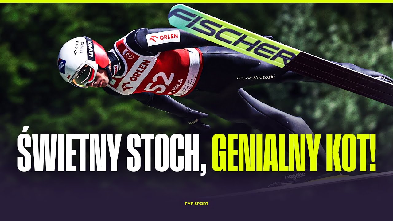 STOCH ŚWIETNY, KOT GENIALNY! SKOKI NARCIARSKIE W WIŚLE - SKRÓT