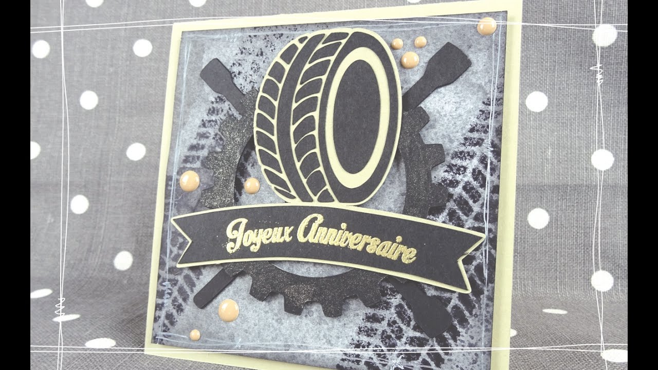 [2016] Carte anniversaire pour bricoleur  de voiture