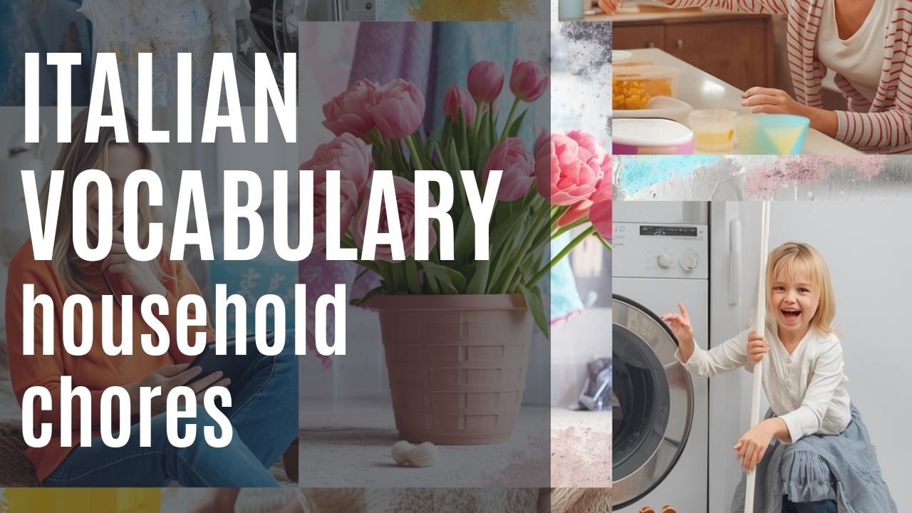 Household Chores Vocabulary. Apprendre le Vocabulaire des Tâches Ménagères