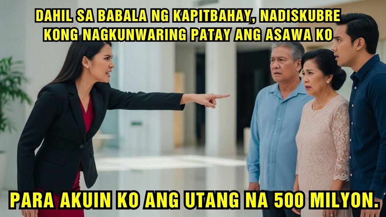 Nagplano ang asawa na magkunwaring patay para akuin ko ang 500M na utang niya