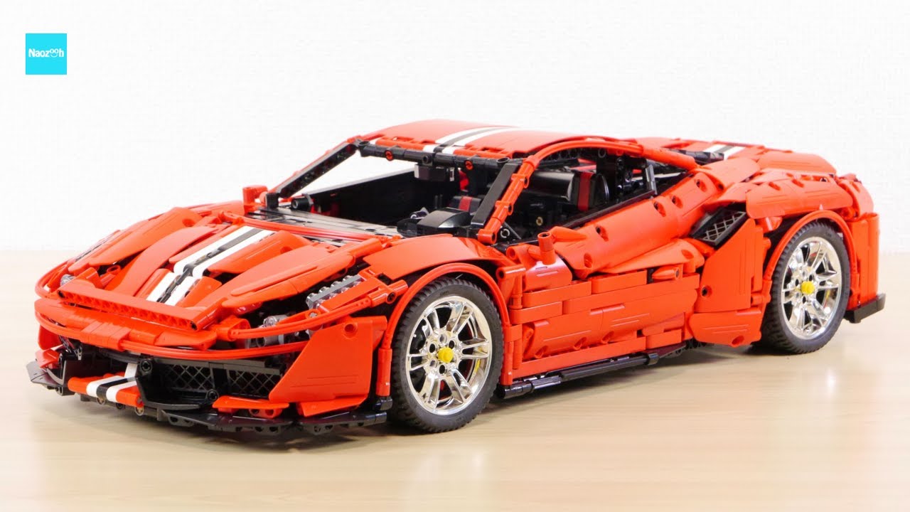 CaDA マスターシリーズ イタリアンスーパーカー C61042W ／ CaDA Master Series C61042W Italian Super Car　レゴ対応