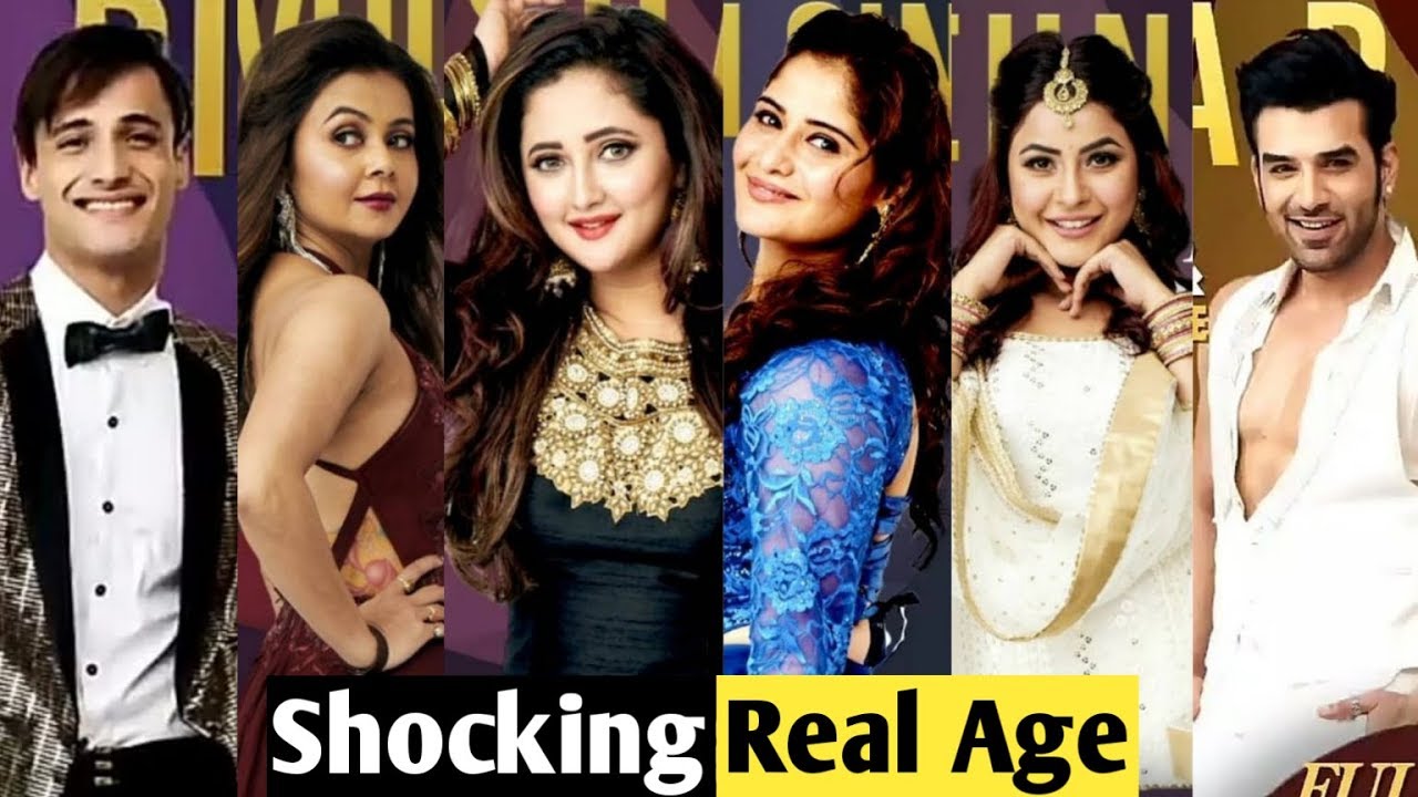 Shocking Real AGE Of Bigg Boss 13 Contestants | Bigg Boss Season 13