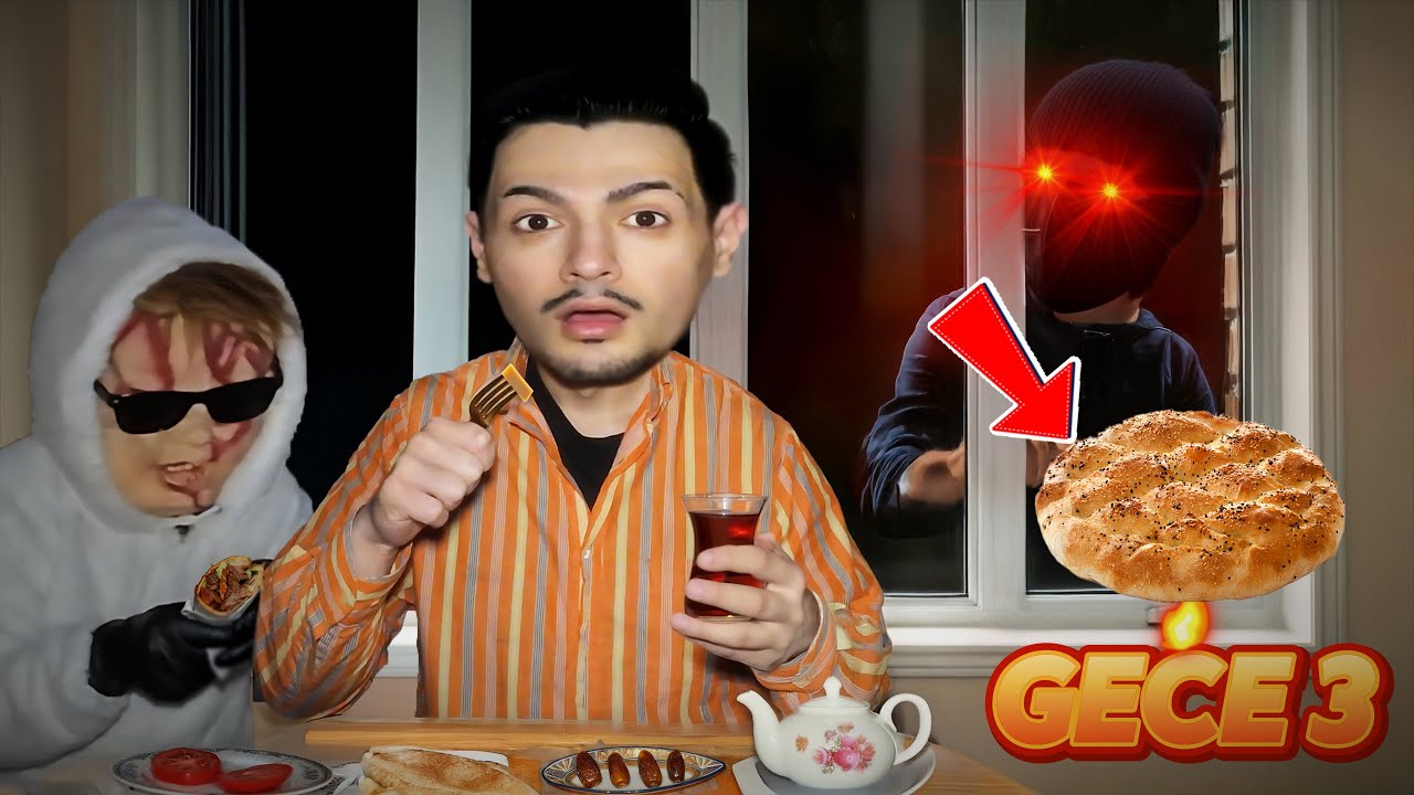 Gece 3'te Ramazan Pidesi Sipariş Ettim! 😱 Chucky Çakar ile Sahur!