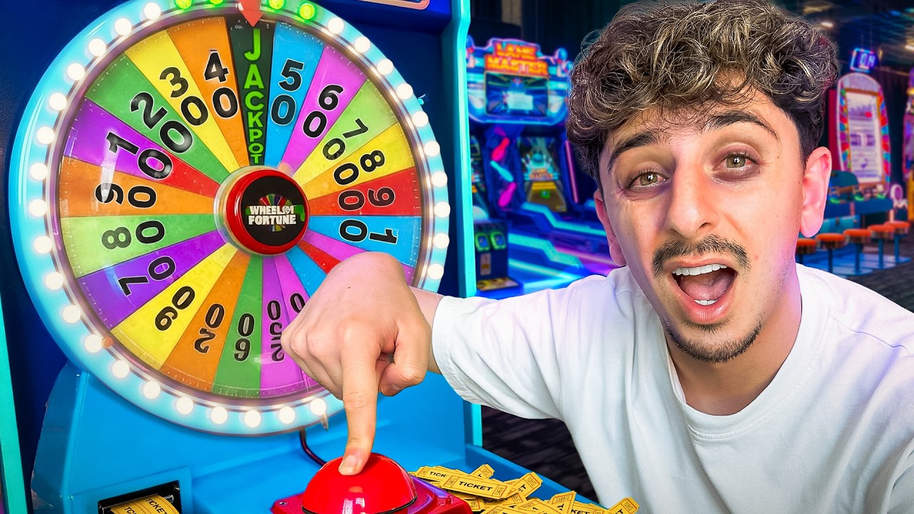 I Can't Leave This Arcade Until I Hit EVERY Jackpot..