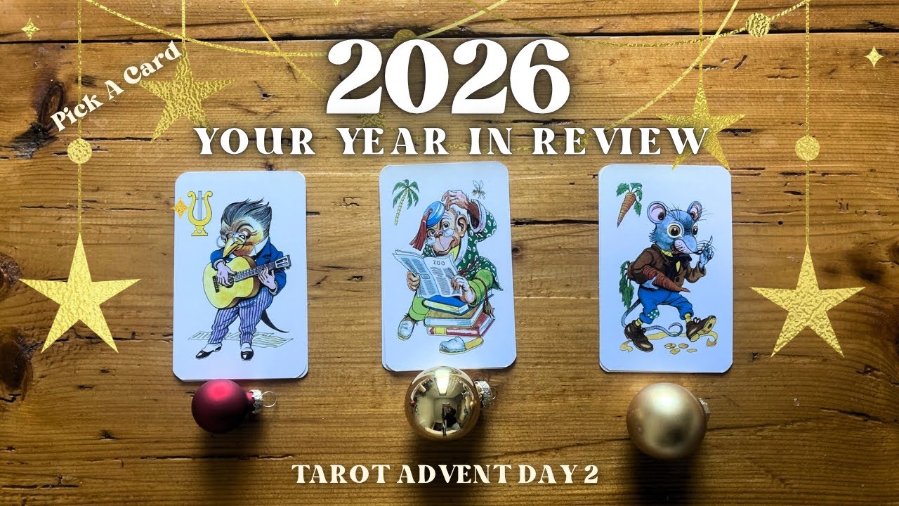 Your 2026 Overview!🎊👁 Pick A Card | Day 2 Tarot Advent🎁🎄