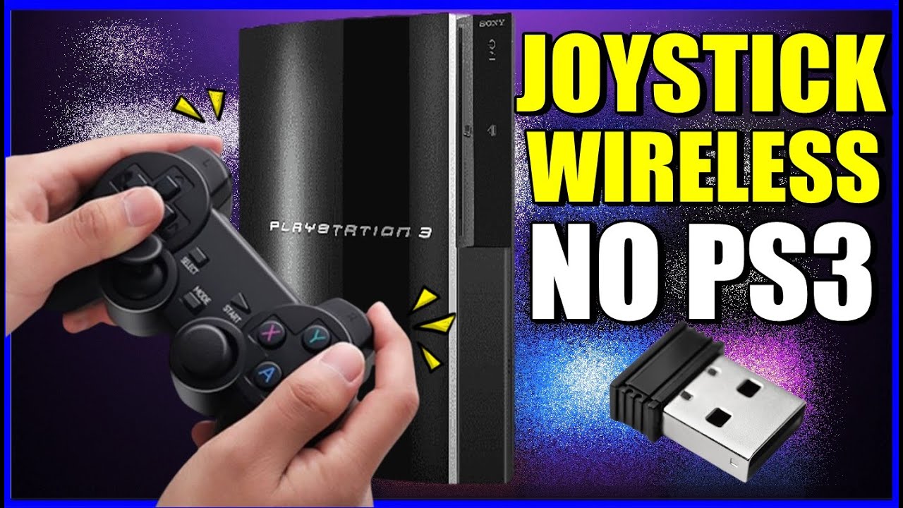CONECTEI E JOGGUEI COM CONTROLE SEM FIO (ESTILO GAMESTICK) NO PS3 DE MODO F&Aacute;CIL