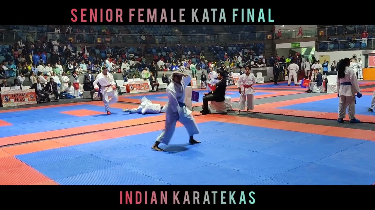 All India inter-zonal karate championship 2022 **senior female kata ** Final round   #priyanka rami