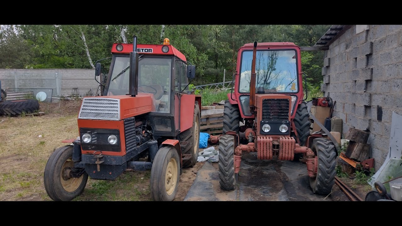 Pożegnanie Zetora 8011 i MTZ 82