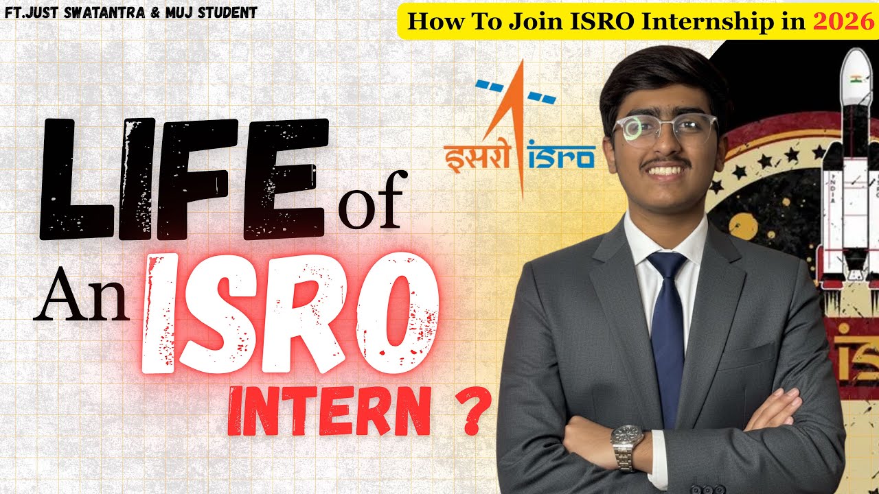 How He Landed an ISRO Internship with Zero Connections