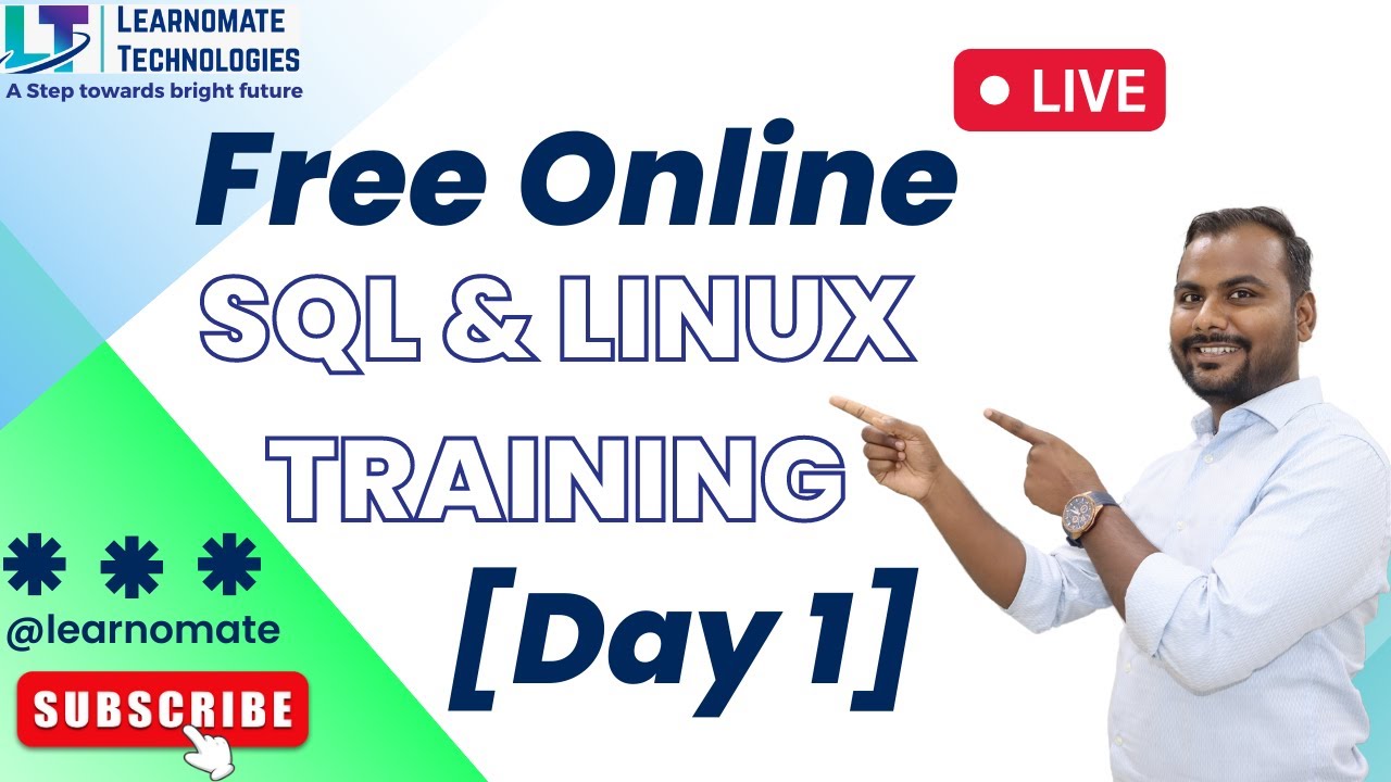 Free SQL & Linux Webinar (Day 1)