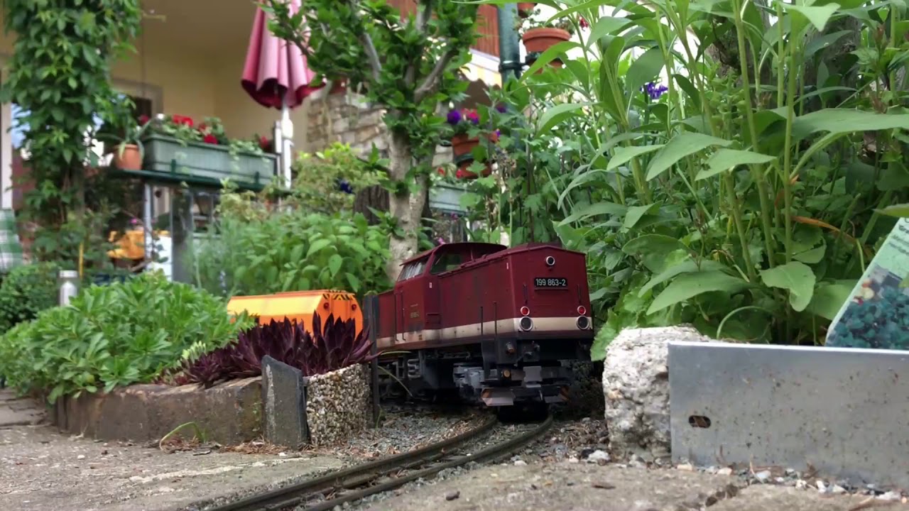 Gartenbahn 2019 Schleifzug Teil 1 Vorstellung komplett