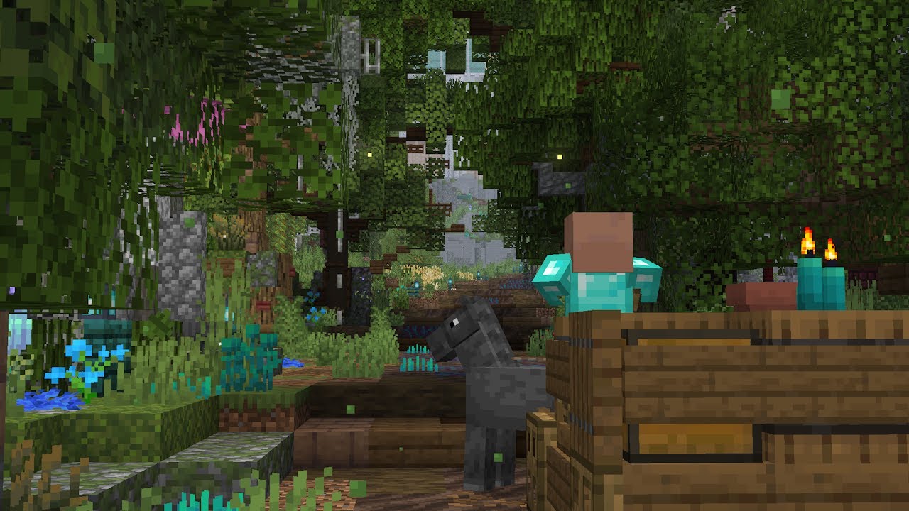 Я пытаюсь исправить пользовательские леса Minecraft...