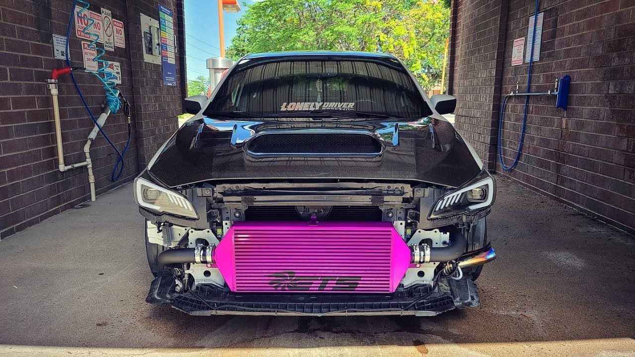16 Wrx Gets Crazy Bumper Exit Exhaust!