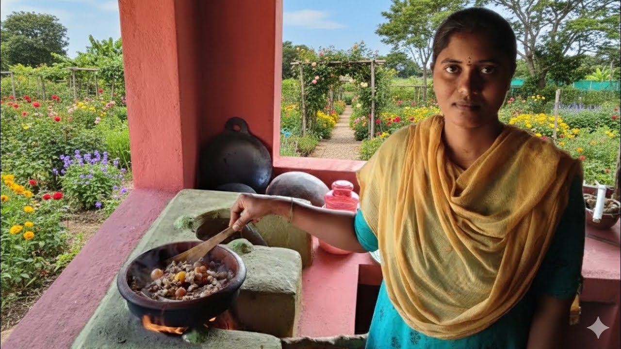 Varamilagai kari 🍀🍀🍀 Village cooking traditional life Ms 🙏🍀🌿❤️♥️❤️