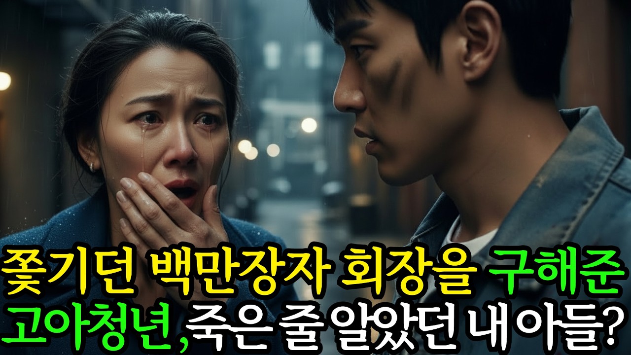죽을뻔한 백만장자 회장을 구해준 고아청년 얼굴에 죽었다던 아들이...?ㅣ노후사연ㅣ감동사연ㅣ사연라디오ㅣ오디오북