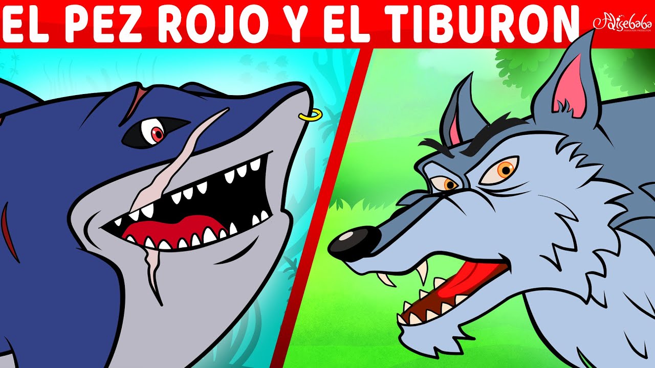 El Pez Rojo Y El Tibur&oacute;n & Los 7 Cabritos & El Viejo Sultan | Cuentos infantiles  en Espa&ntilde;ol