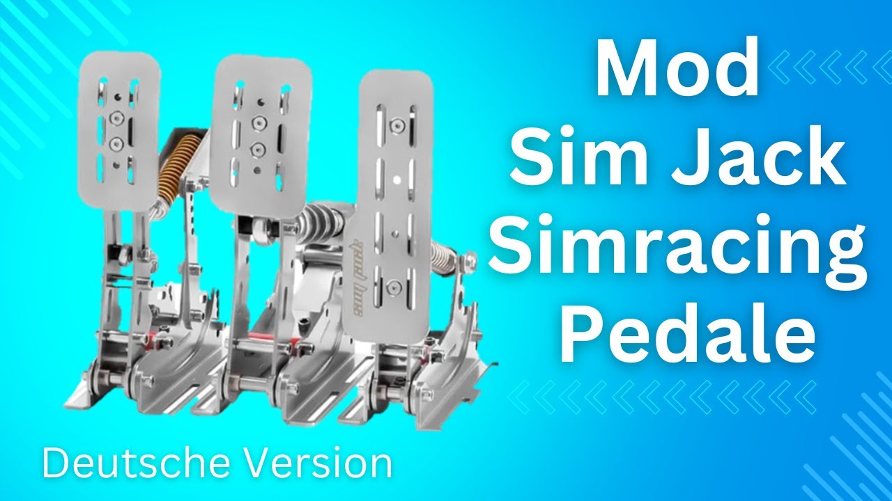 Mod Sim Jack Simracing Pedale mit Heusinkveld ultimate upgrade kit