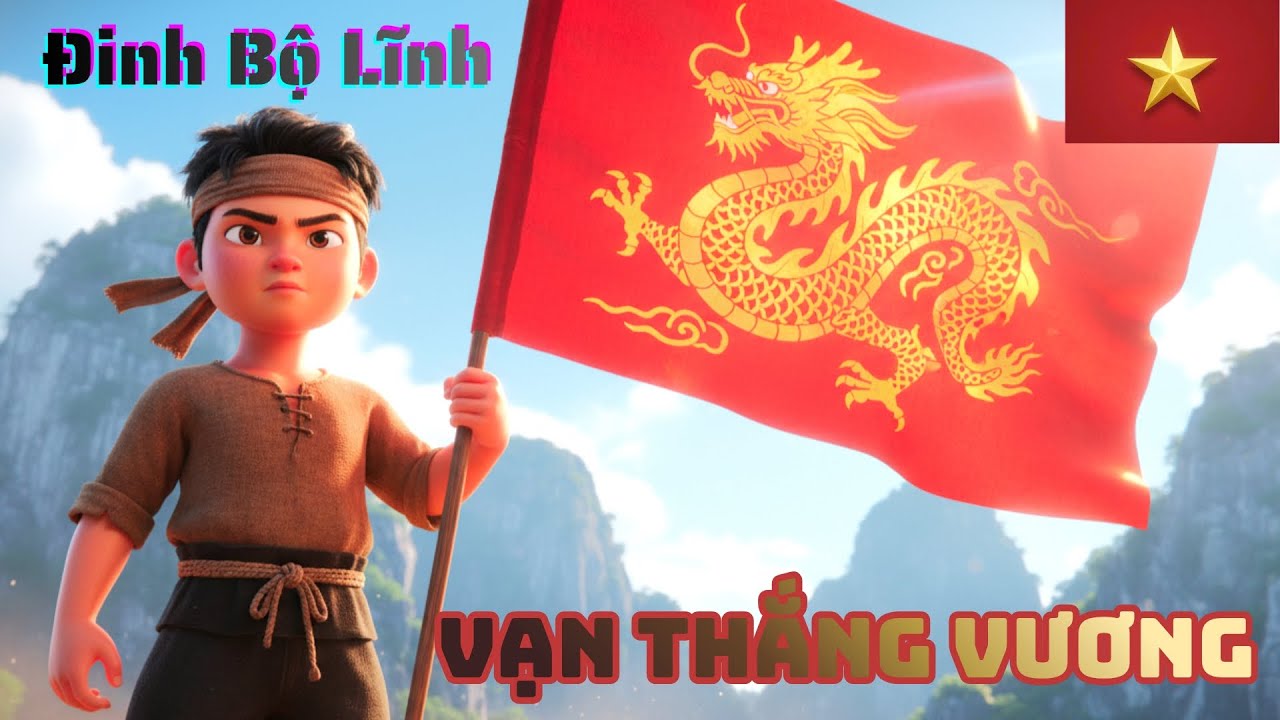 🔥ĐINH BỘ LĨNH - CỜ LAU HÓA RỒNG | Official Epic MV 🔥 | Sáng tác: AI + HĐ