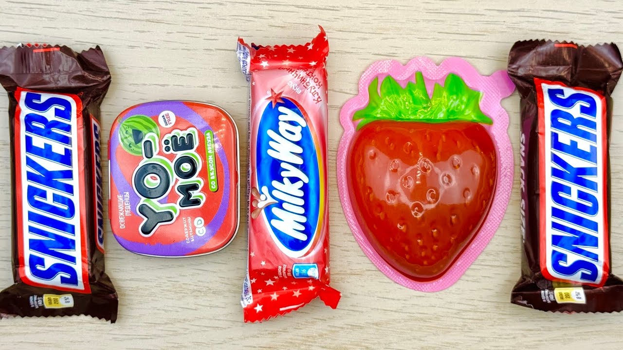Crunchy Candy ASMR 🍬 | Relaxing Sweet Eating Sounds