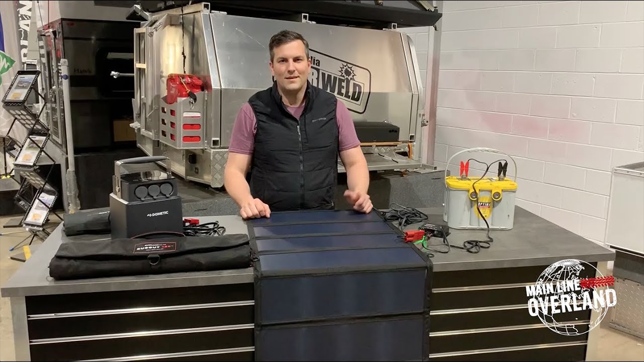 New Overland Solar 120W Charger and PLB40 Adapter