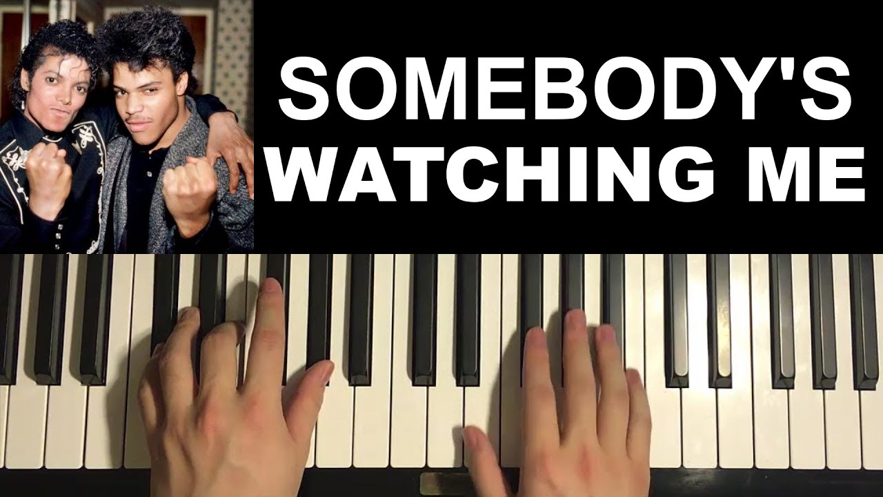 Rockwell - Somebody's Watching Me (Piano Tutorial Lesson)