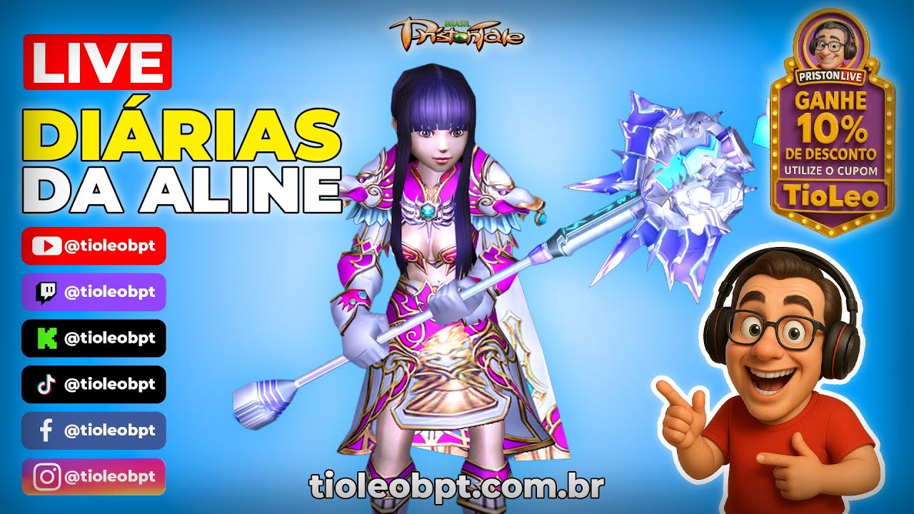 #700 - [AWELL] JOGANDO - TIOLEO NO PRISTON TALE BRASIL BPT !TC !TIOCOINS- 05-01-26