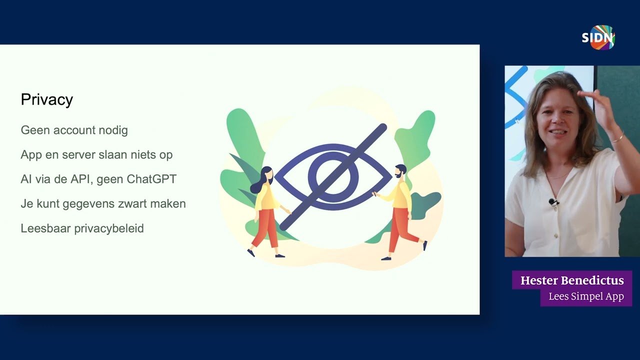 Subsessie: AI for good: hoe AI mensen helpt om moeilijke brieven te lezen