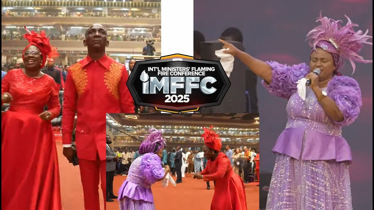 Chioma Jesus Sings Iron Breaker at the Glory Dome during #IMFFC2025 💃🕺