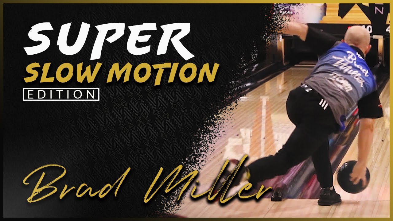 Brad Miller Super Slow Motion Bowling Release (So Smooth!)