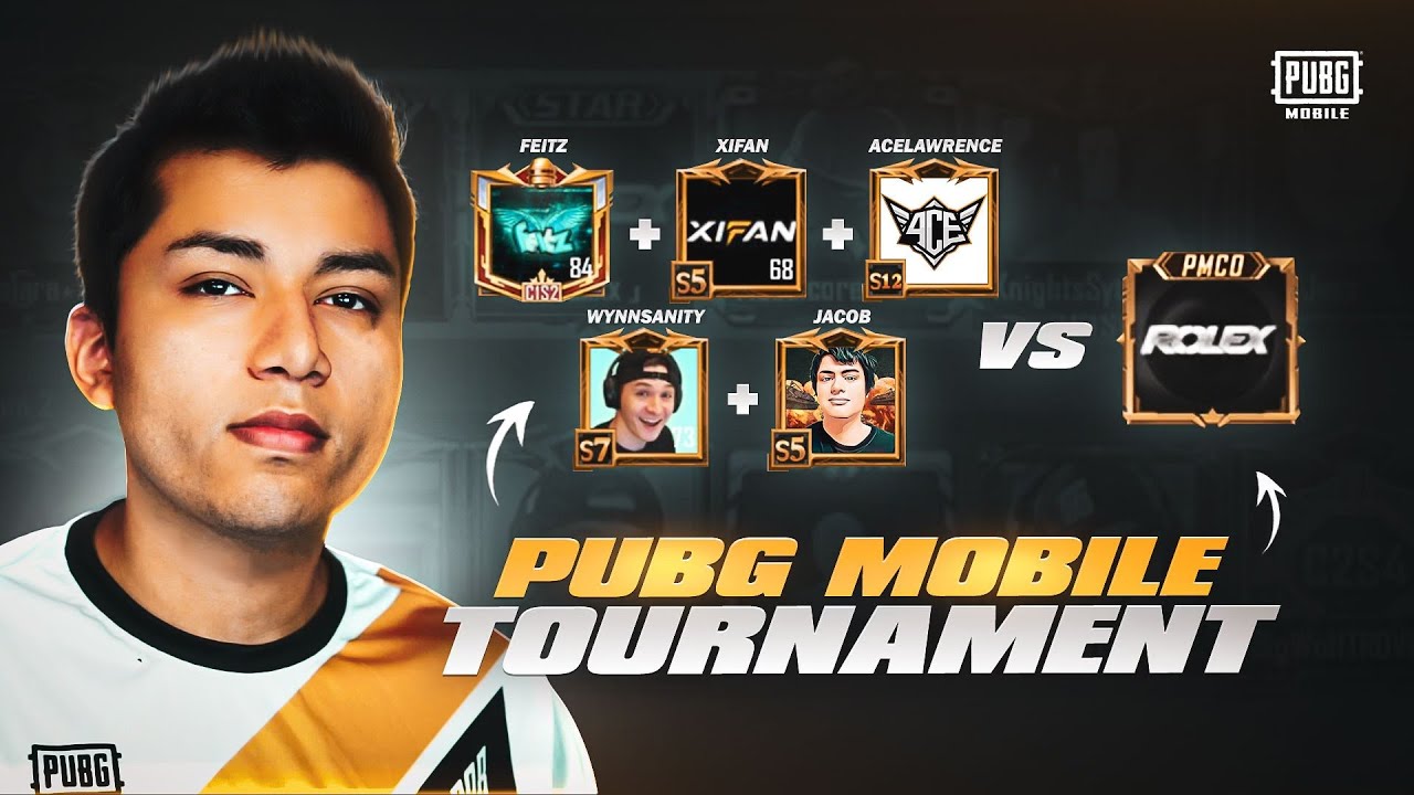 ROLEX VS PMPL PLAYER, XIFAN, FEITZ, WYNSANNITY and more in PUBG MOBILE TOURNAMENT
