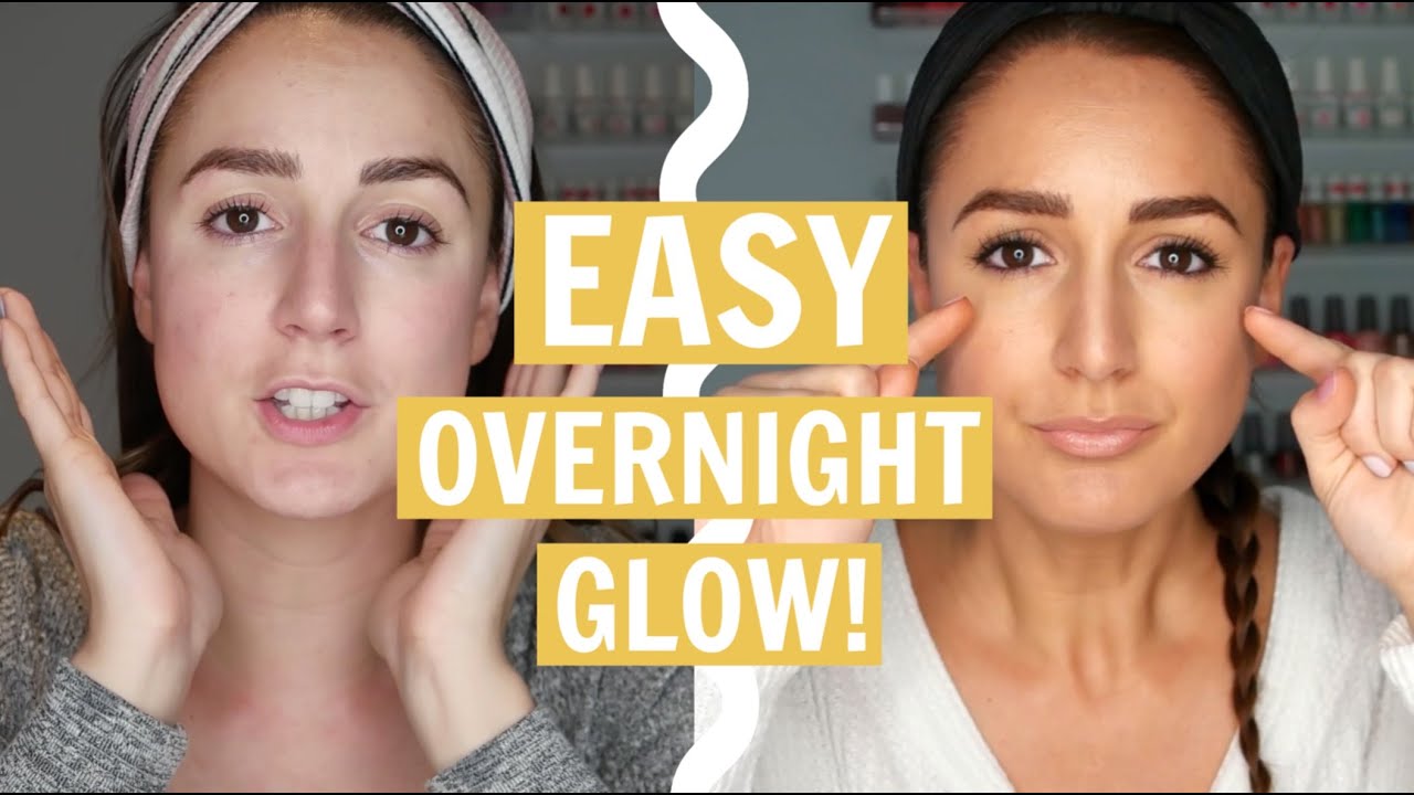 OVERNIGHT Face Transformation (mask + tan)!