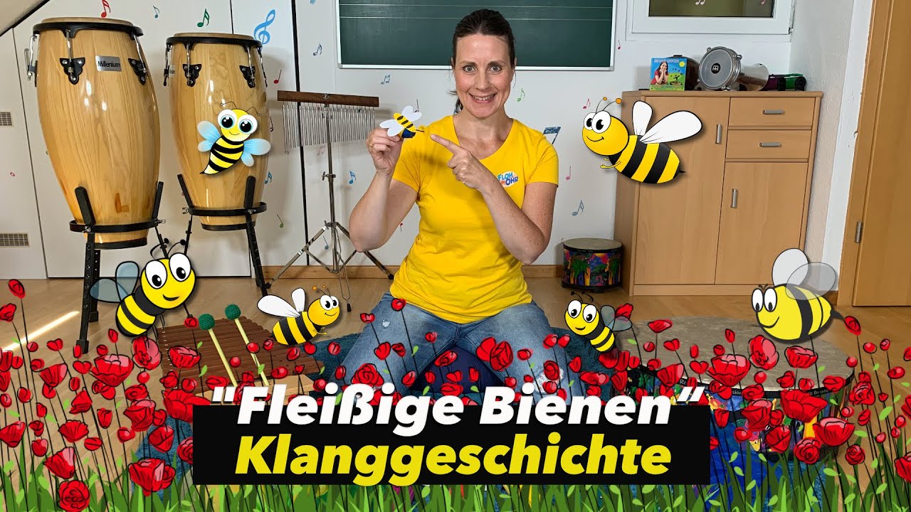 BIENEN • KLANGGESCHICHTE | Kita | Musik für Kinder | Sommer | save the bees! | Simone Ludwig