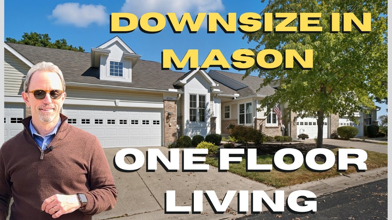 Single-Level Living in Mason OH | 3 Bed Ranch Landominium on Turtle Point Place