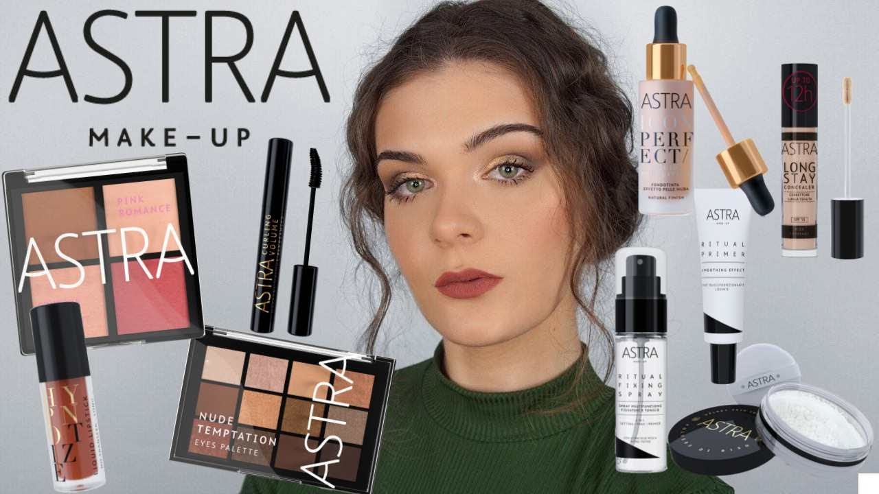 Mi Trucco Usando Solo Prodotti Astra Make-up 😱 | Swatch e Opinioni | ElySpace