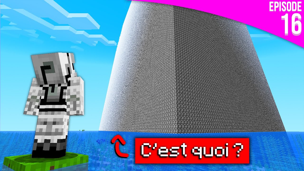 J'ai trouvé un Cube en Bedrock géant au milieu du serveur - Episode 16 | EarthNG S4