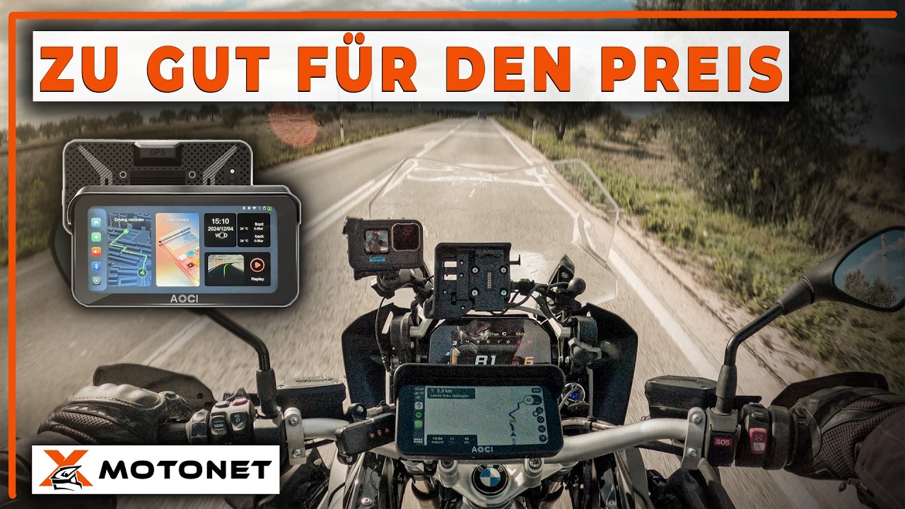 Aoocci C6 Pro - CarPlay mit satten Extras