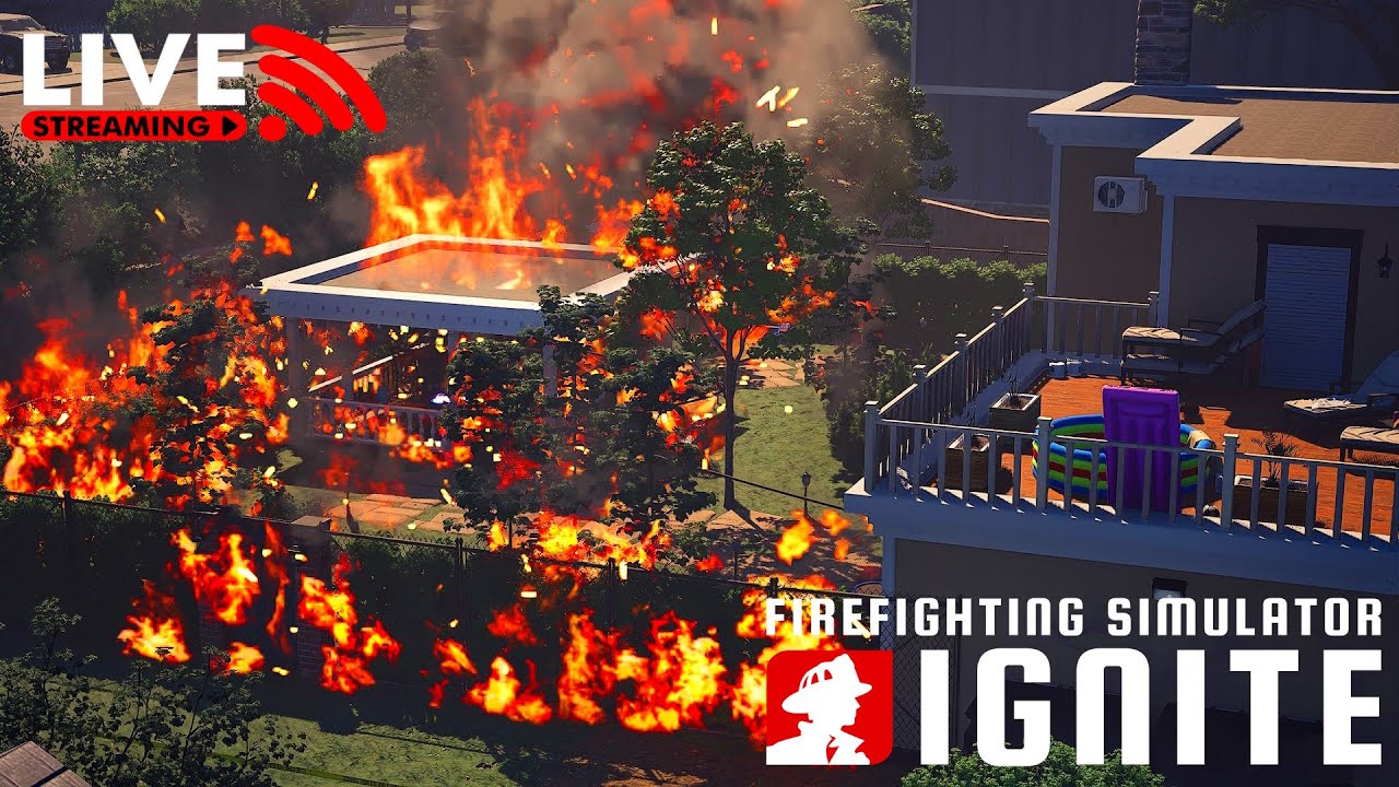LIVE: Firefighting Simulator: IGNITE 🧯🔥Best Firefighters in Town!!🔥🧯